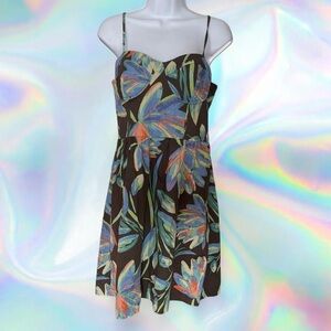 LC Lauren Conrad Multicolor Floral Mini Dress